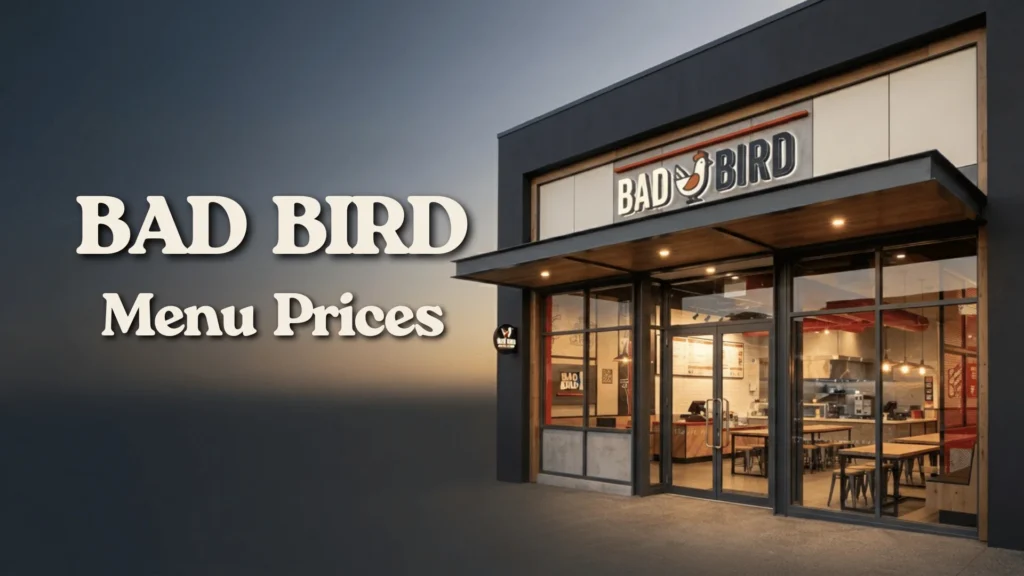 Bad Bird Philippines Menu Prices 2026