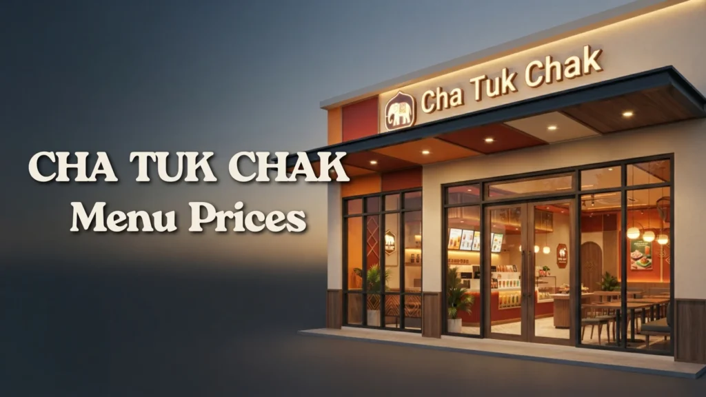 Cha Tuk Chak Philippines Menu Prices 2026