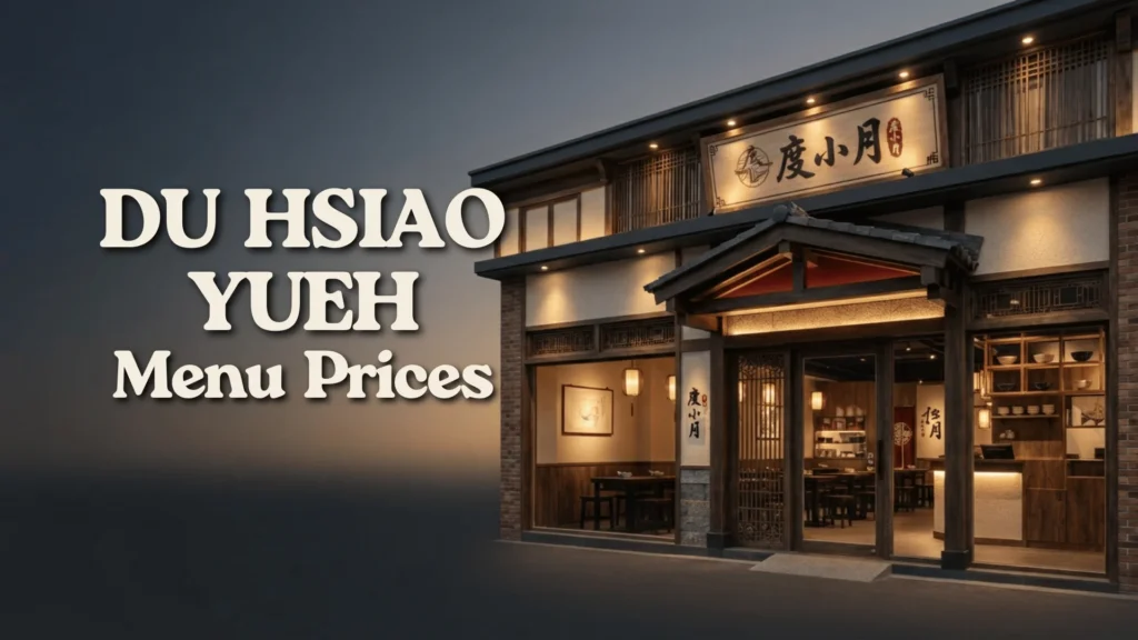 Du Hsiao Yueh Philippines Menu Prices 2026