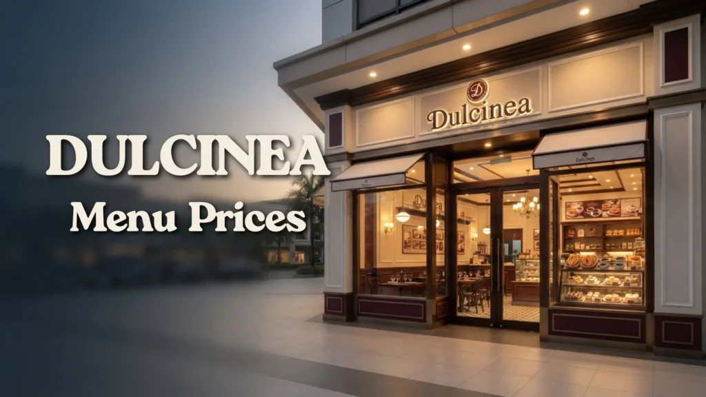 Dulcinea Philippines Menu Prices 2026