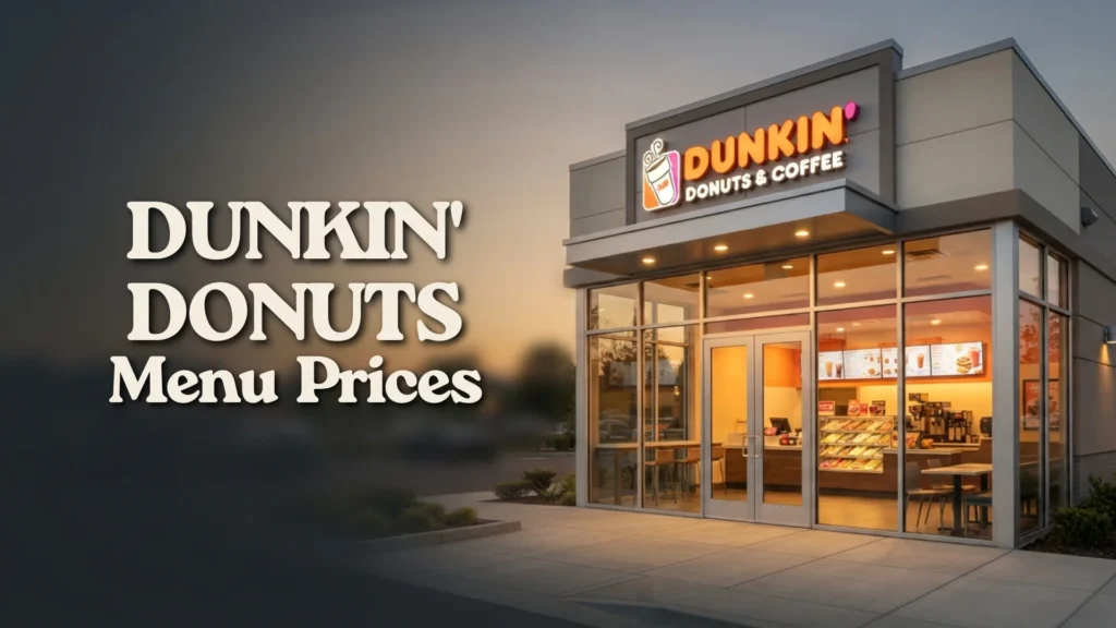 Dunkin’ Donuts Philippines Menu Prices 2026