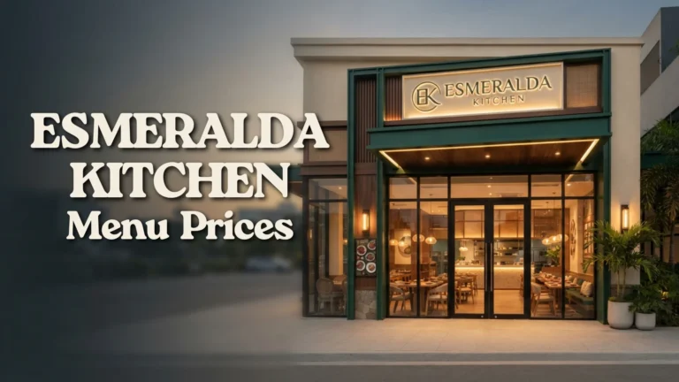 Esmeralda Kitchen Menu Prices