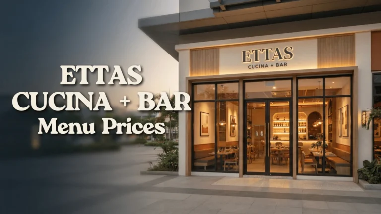 Ettas Cucina + Bar Menu Prices