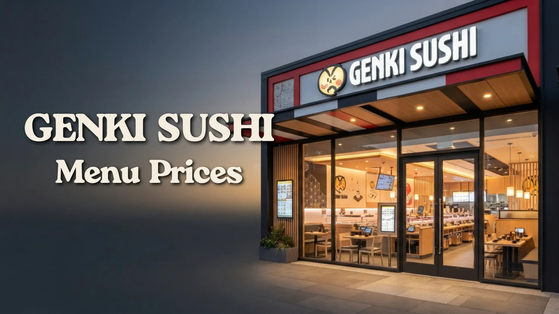 Genki Sushi Menu Prices