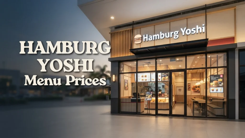 Hamburg Yoshi Philippines Menu Prices 2026