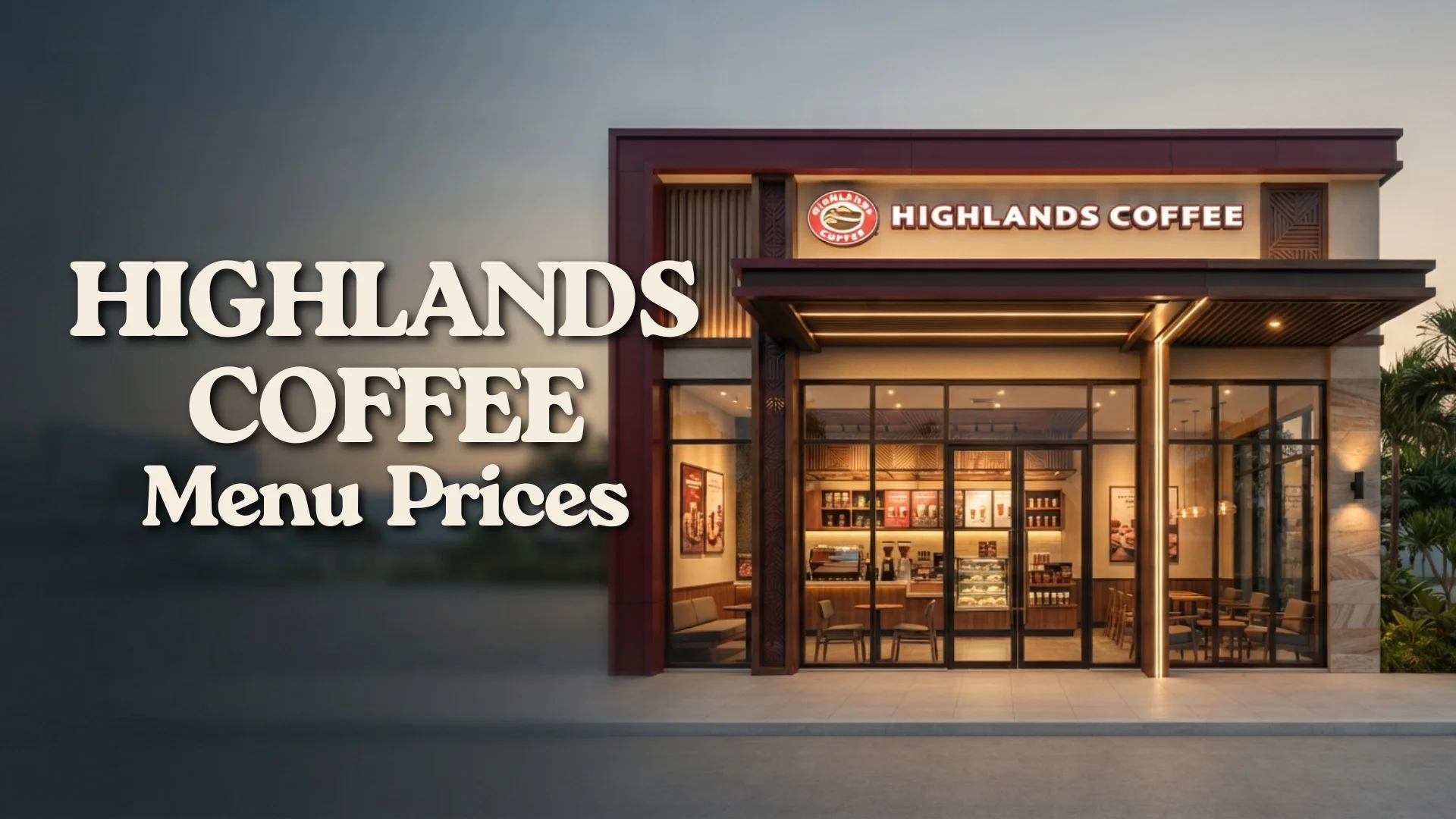 Highlands Coffee Menu Prices