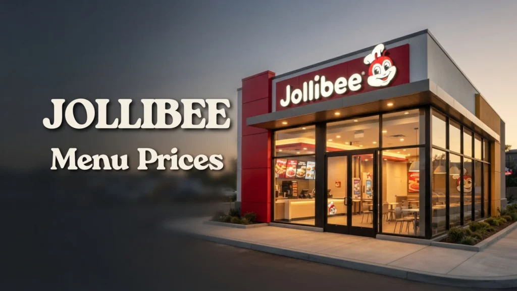 Jollibee Philippines Menu Prices 2026