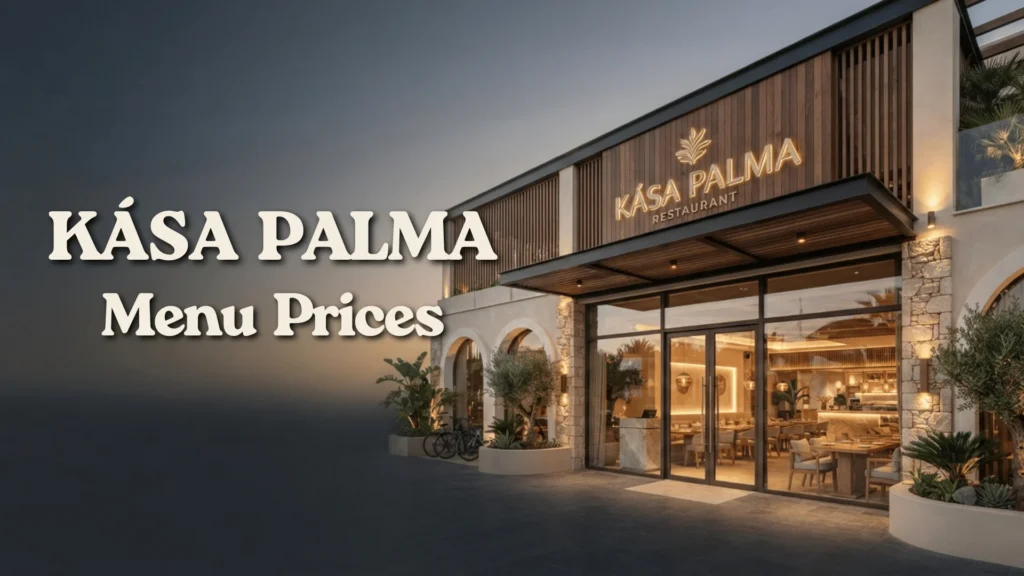 Kása Palma Philippines Menu Prices 2026