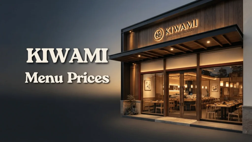 Kiwami Philippines Menu Prices 2026
