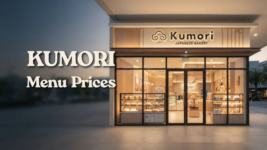 Kumori Philippines Menu Prices 2026