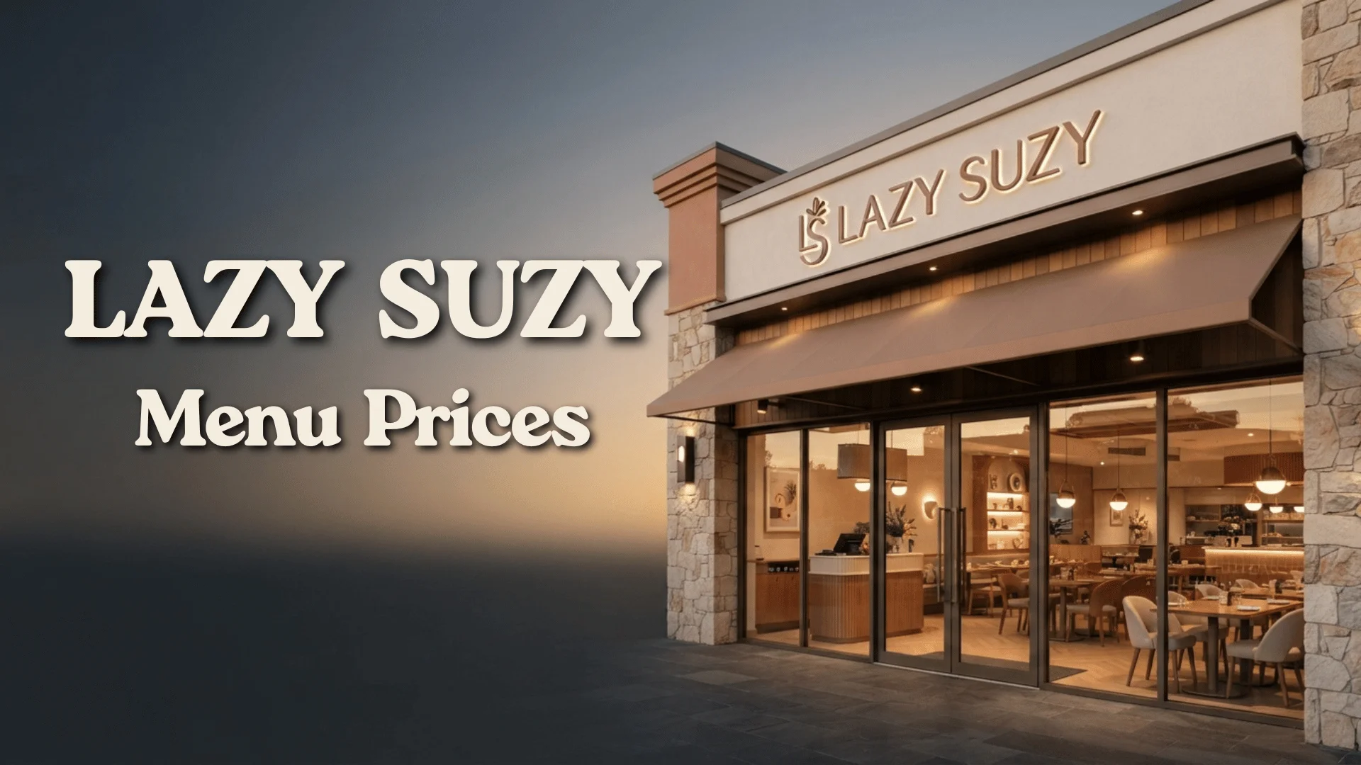 Lazy Suzy Menu Prices