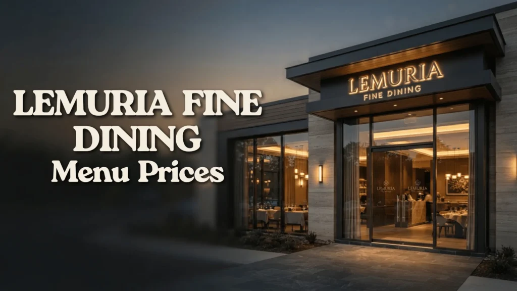 Lemuria Fine Dining Philippines Menu Prices 2026