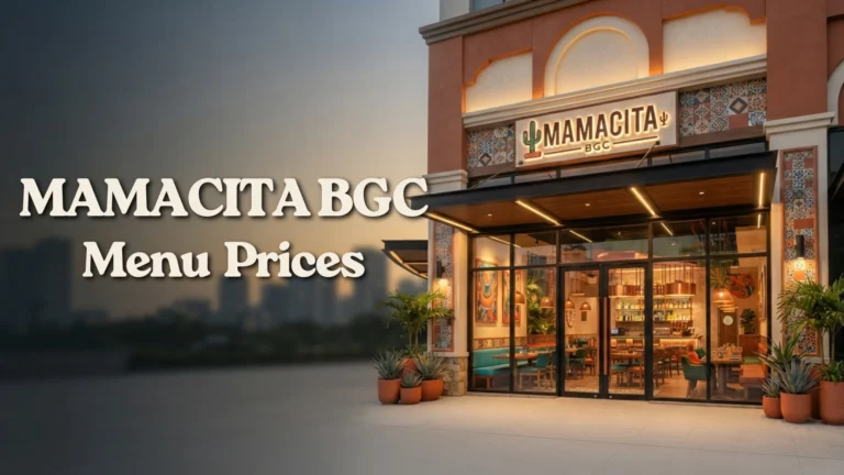 Mamacita BGC Menu Prices