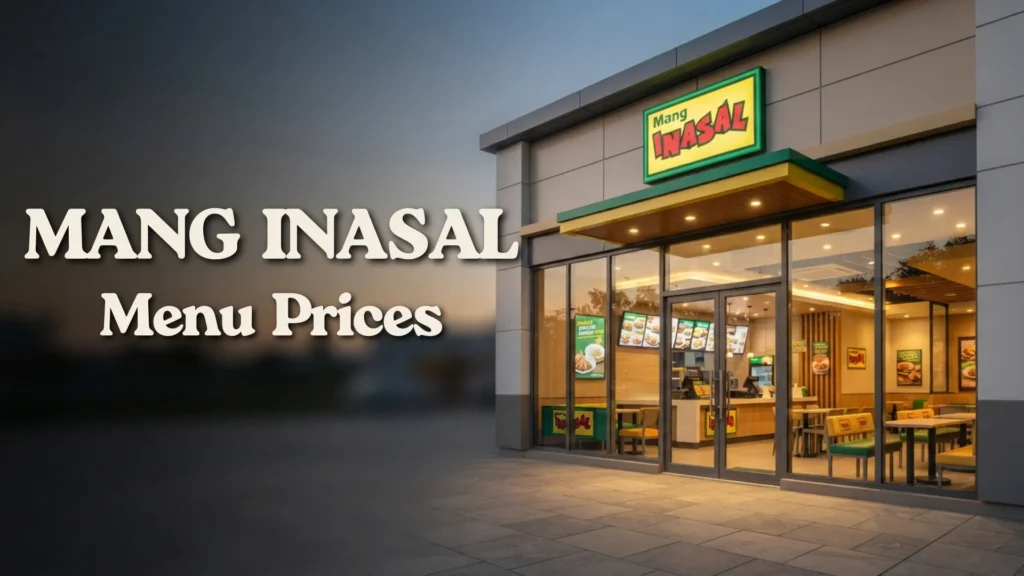 Mang Inasal Philippines Menu Prices 2026