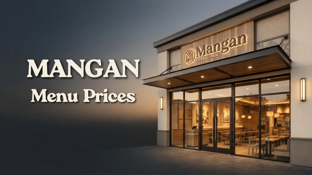 Mangan Philippines Menu Prices 2026