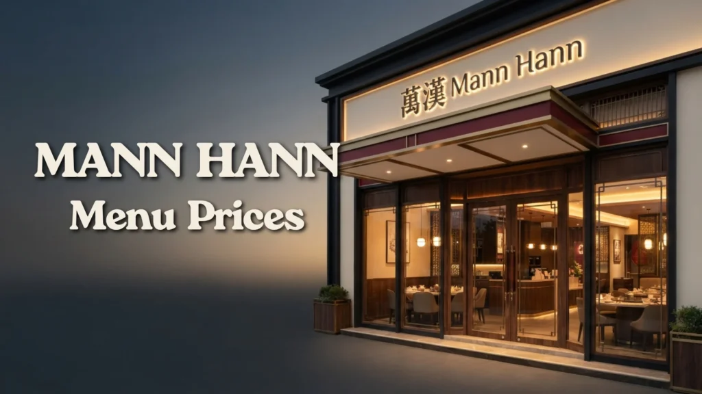 Mann Hann Philippines Menu Prices 2026