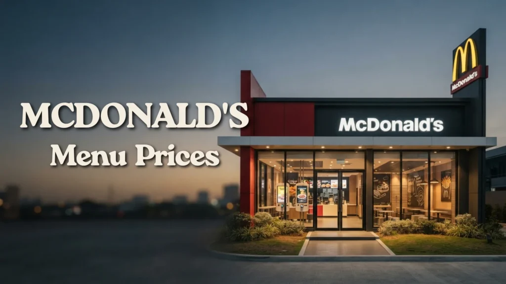 McDonald’s Philippines Menu Prices 2026
