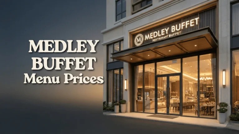 Medley Buffet Menu Prices