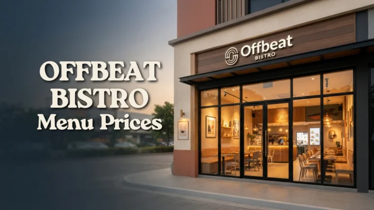 Offbeat Bistro Menu Prices