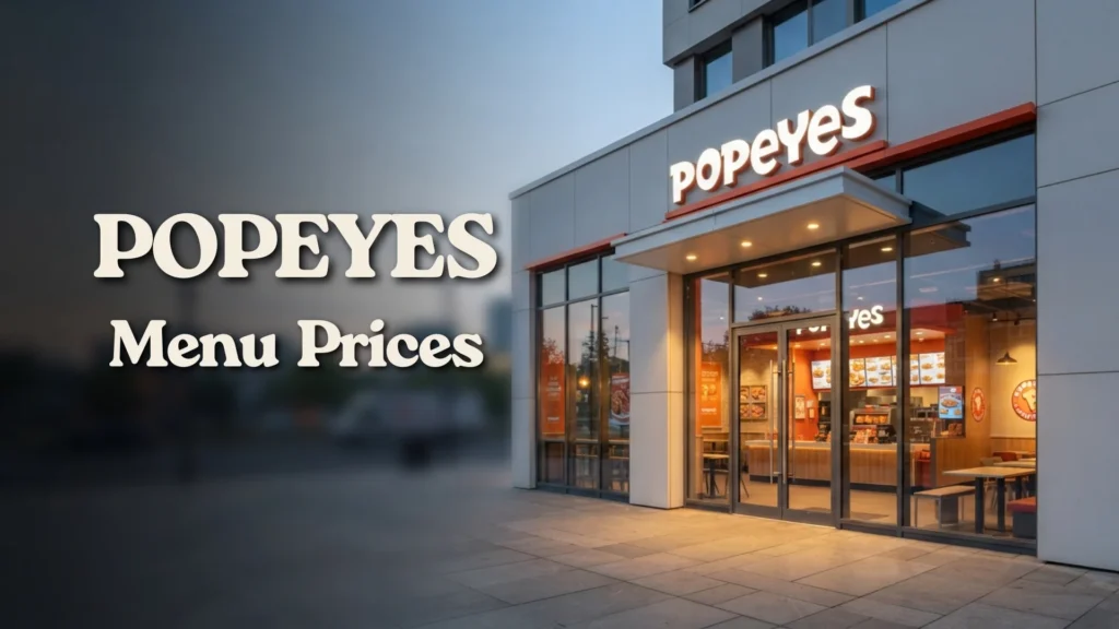 Popeyes Philippines Menu Prices 2026