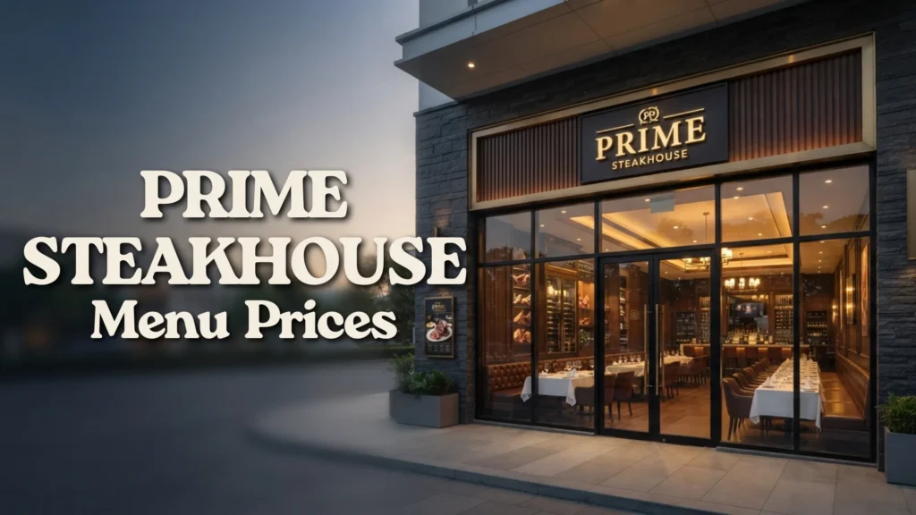 Prime Steakhouse Philippines Menu Prices 2026