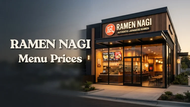 Ramen Nagi Menu Prices