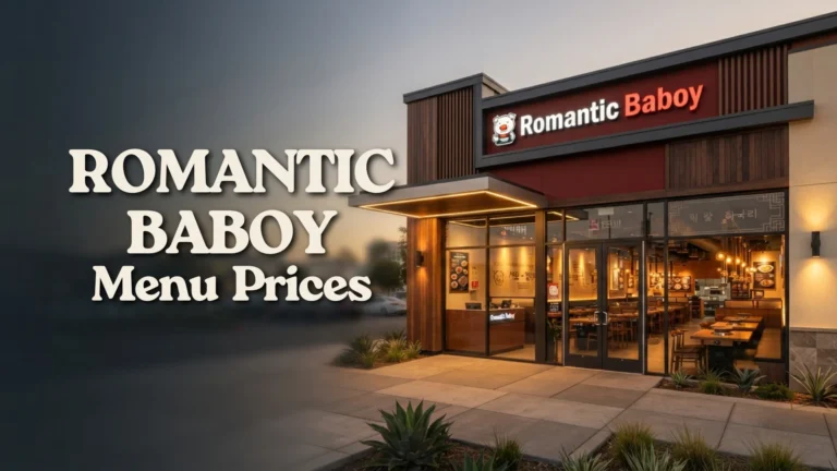 Romantic Baboy Menu Prices