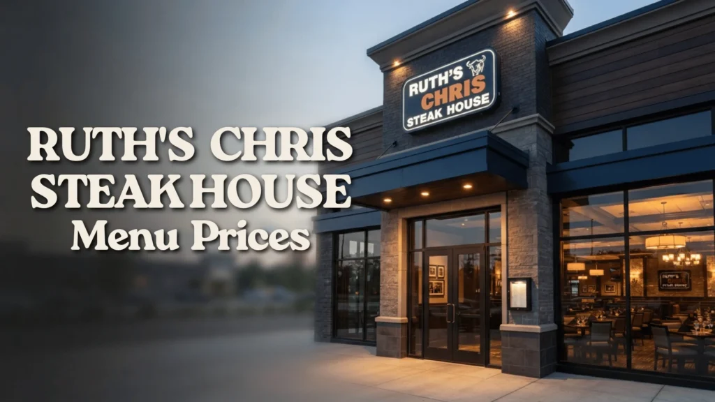 Ruth’s Chris Steak House Manila Menu Prices 2026