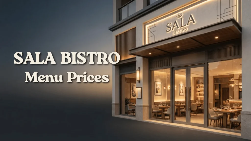 Sala Bistro Philippines Menu Prices 2026
