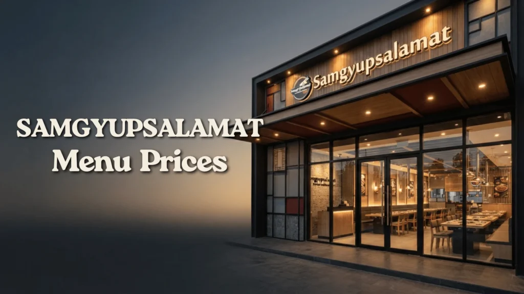 Samgyupsalamat Philippines Menu Prices 2026