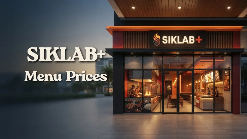 Siklab+ Philippines Menu Prices 2026