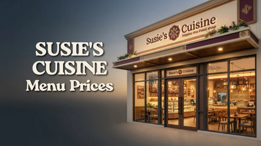Susie’s Cuisine Philippines Menu Prices 2026