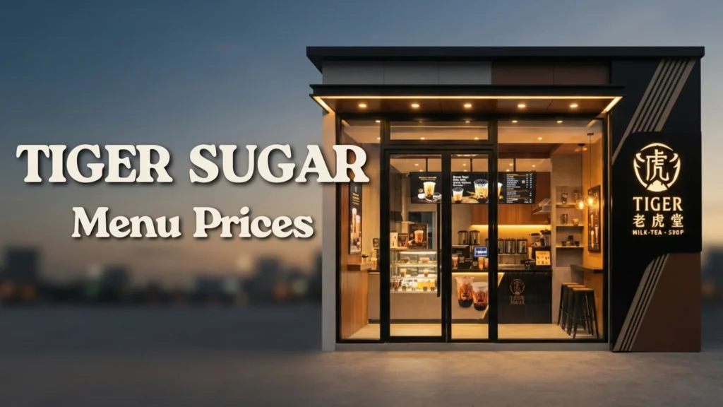 Tiger Sugar Philippines Menu Prices 2026