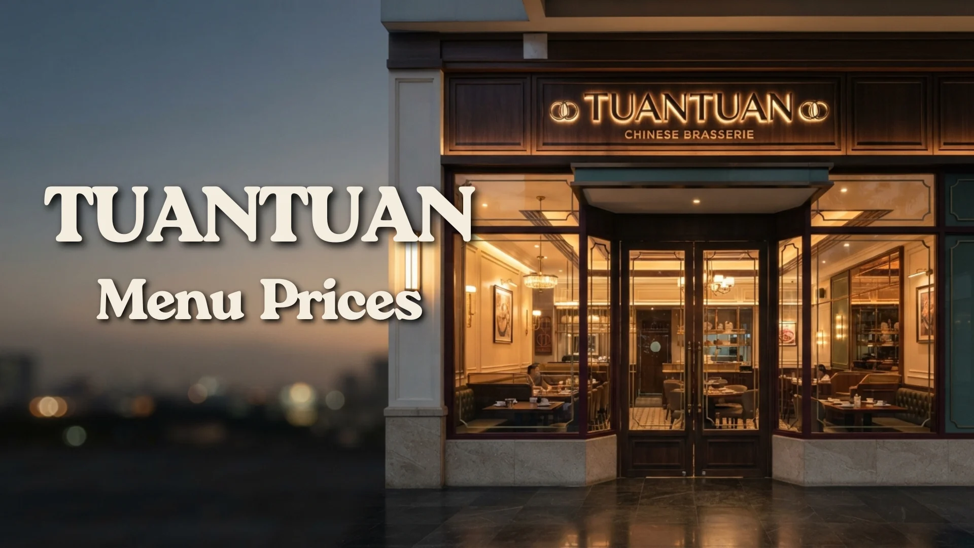 TuanTuan Menu Prices