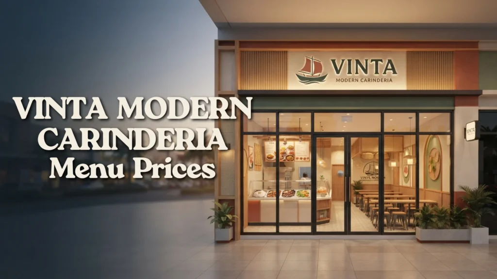 Vinta Modern Carinderia Philippines Menu Prices 2026