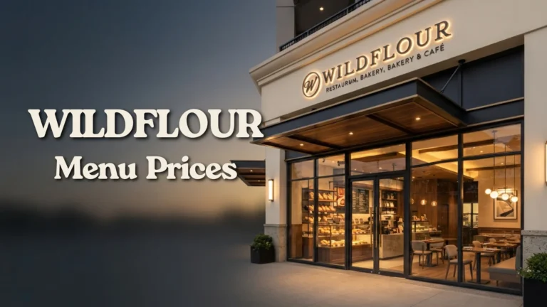 Wildflour Menu Prices