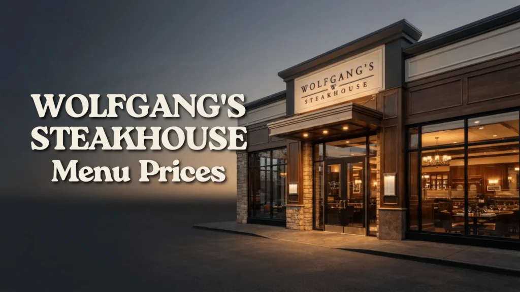 Wolfgang’s Steakhouse Philippines Menu Prices 2026